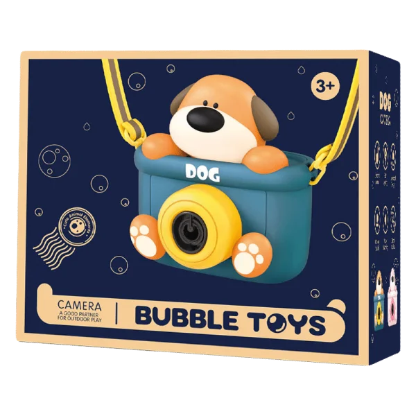 Máy ảnh thổi bong bóng hình chú chó ngộ nghĩnh có nhạc đèn CY435686