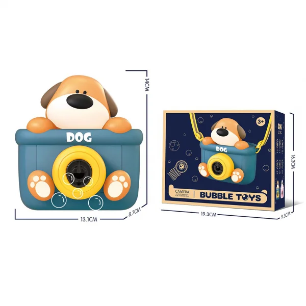 Máy ảnh thổi bong bóng hình chú chó ngộ nghĩnh có nhạc đèn CY435686