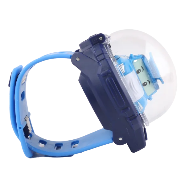 Đồng hồ điều khiển xe hoạt hình cho bé RFD474649 (Xanh)