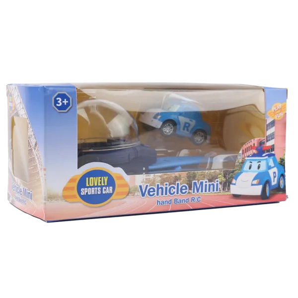 Đồng hồ điều khiển xe hoạt hình cho bé RFD474649 (Xanh)