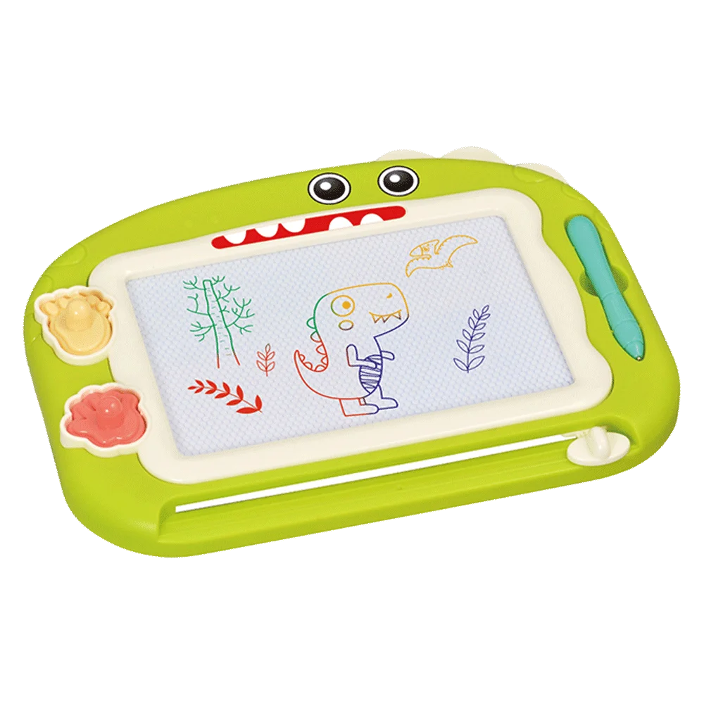 Bảng vẽ khủng long kèm bút và khuôn ấn cho bé CY510932 (Cam)