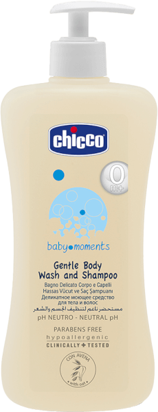 Sữa tắm gội chiết xuất Yến Mạch 0M+ Chicco 500ml