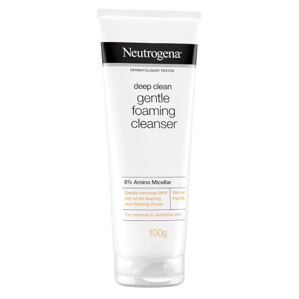 Sữa rửa mặt dịu nhẹ làm sạch sâu Neutrogena Deep Clean Gentle Foaming Cleanser 100g