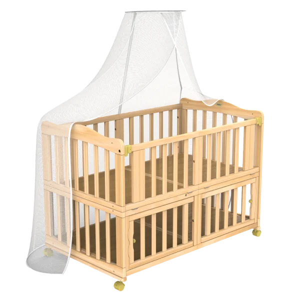 Nôi cũi giường gỗ đa năng Autoru C2