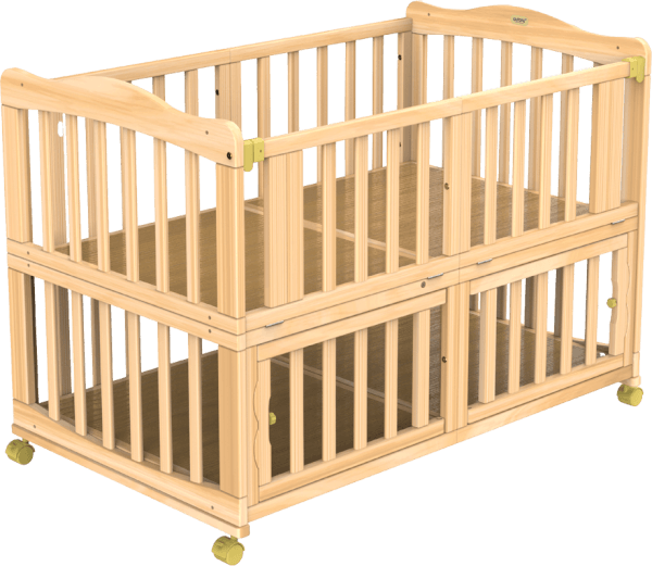 Nôi cũi giường gỗ đa năng Autoru C2