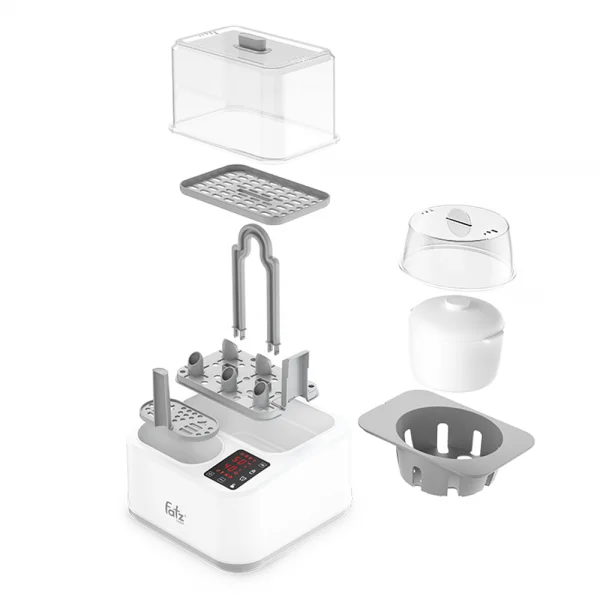 Máy tiệt trùng sấy khô, hầm cháo thông minh tích hợp máy hâm sữa FATZ Captain 2 FB4315SL