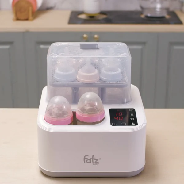 Máy tiệt trùng sấy khô, hầm cháo thông minh tích hợp máy hâm sữa FATZ Captain 2 FB4315SL