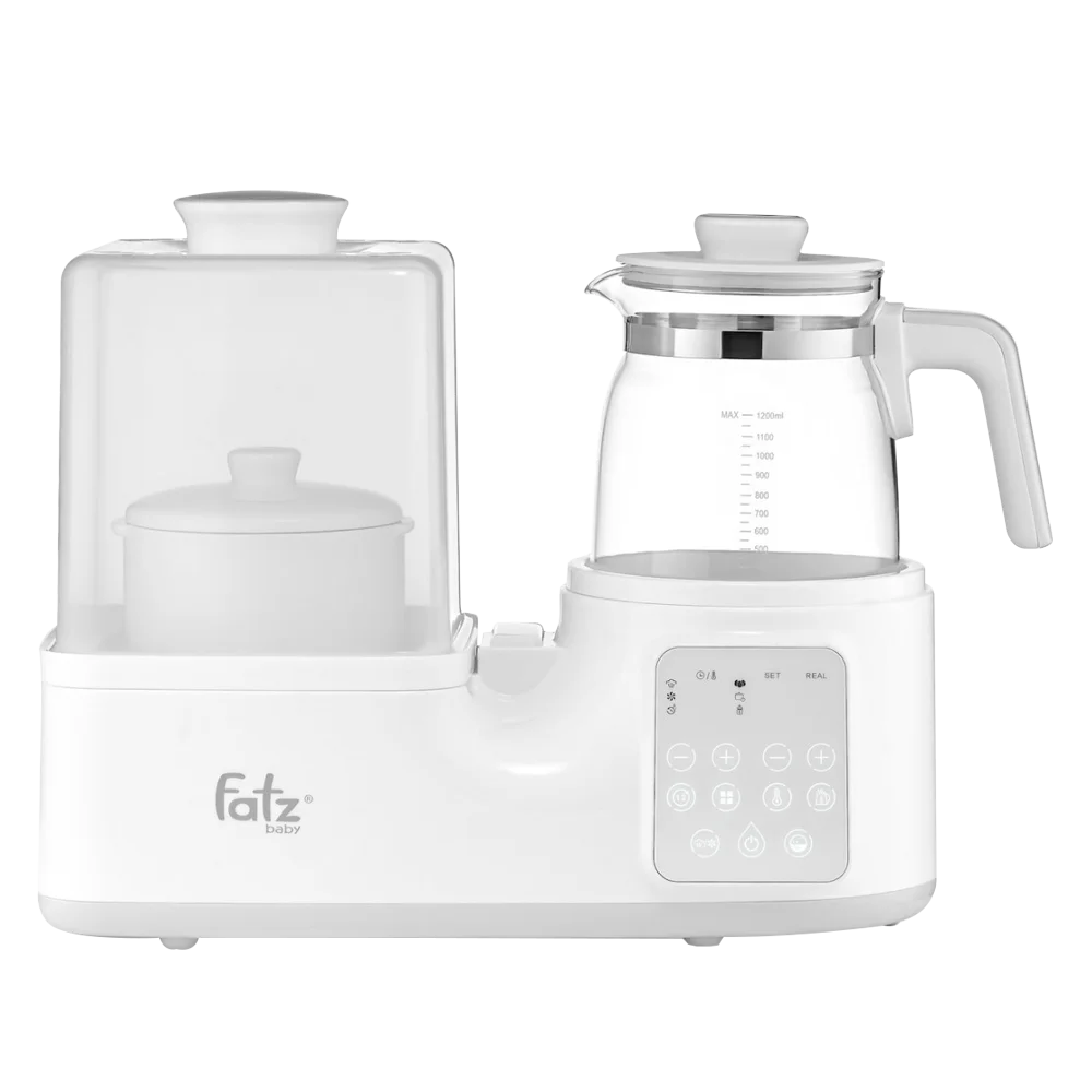 Máy đa năng điện tử FATZ - Multimax 3 FB9322SJ (tiệt trùng, sấy khô, giữ ấm hầm cháo chậm,đun và hâm nước pha sữa)
