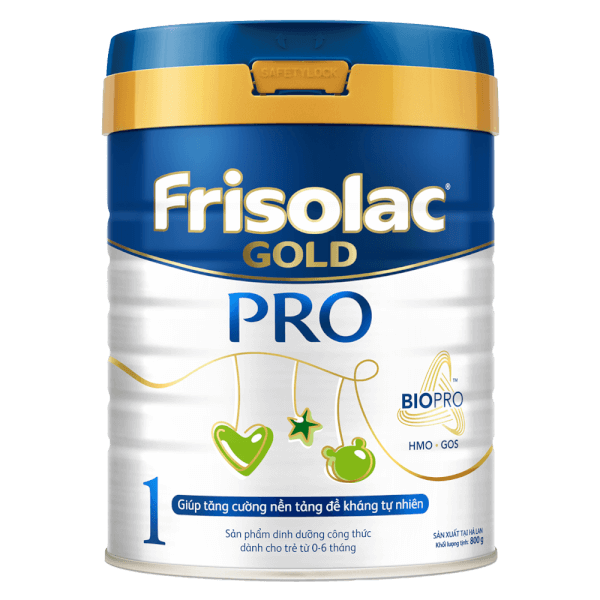 Sữa Frisolac Gold Pro số 1 800g (0-6 tháng)