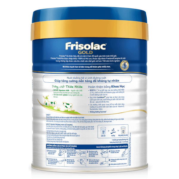 Sữa Frisolac Gold Pro số 3, 800g (1-3 tuổi) (Giao bao bì ngẫu nhiên)