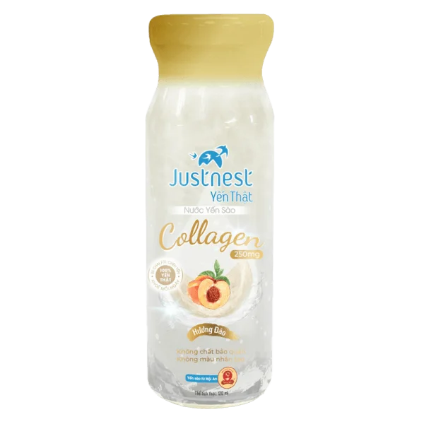 Lọ yến Justnest 120mL 8% Collagen