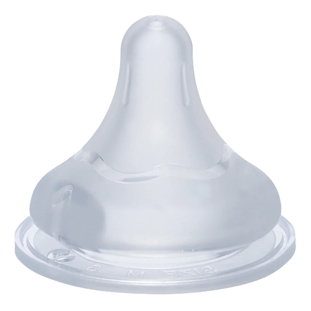 Núm ty Pigeon silicone siêu mềm plus WN3 phiên bản Nhật (M)