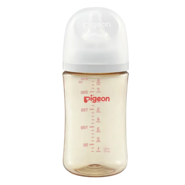 Bình sữa Pigeon Softouch PPSU Plus WN3 240 ml (M)
