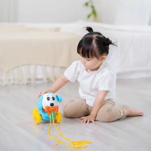 Đồ chơi chú chó thông minh có nhạc kèm dây kéo YN452562