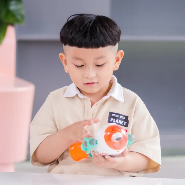 Đồ chơi tên lửa không gian vui nhộn biết nhảy có nhạc và đèn YN488938