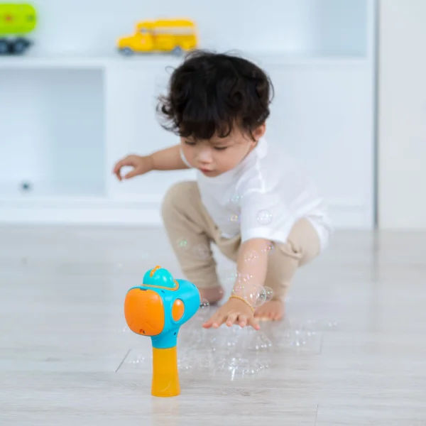 Súng thổi bong bóng hình khủng long có nhạc CY421408