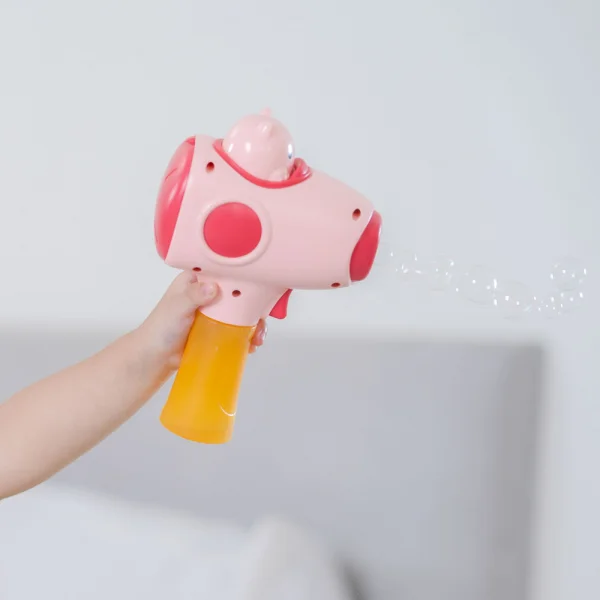 Súng thổi bong bóng hình heo con có nhạc CY421406