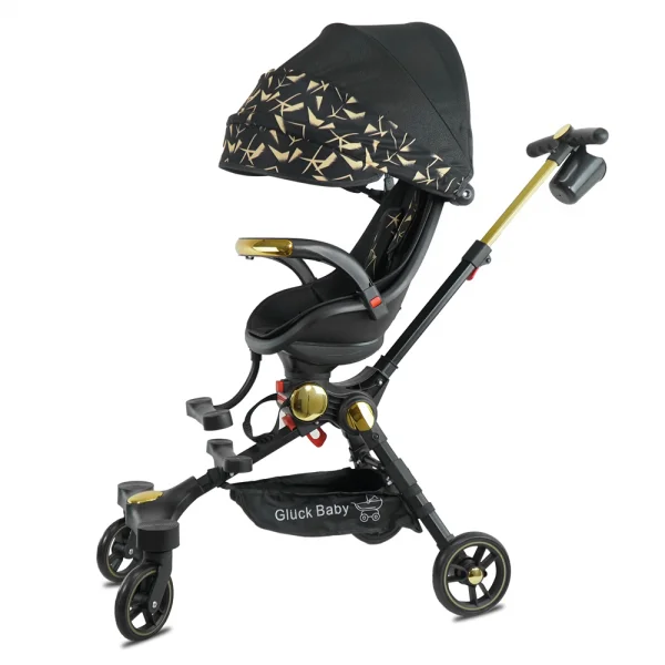 Xe đẩy em bé gấp gọn Gluck G8  (gold)