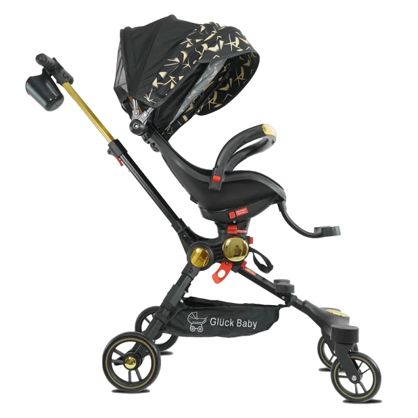 Xe đẩy em bé gấp gọn Gluck G8  (gold)