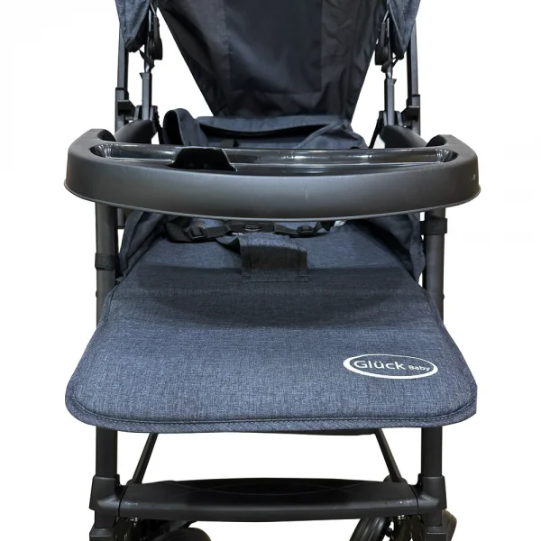 Xe đẩy em bé Gluck C9 (Dk grey, hai chiều)