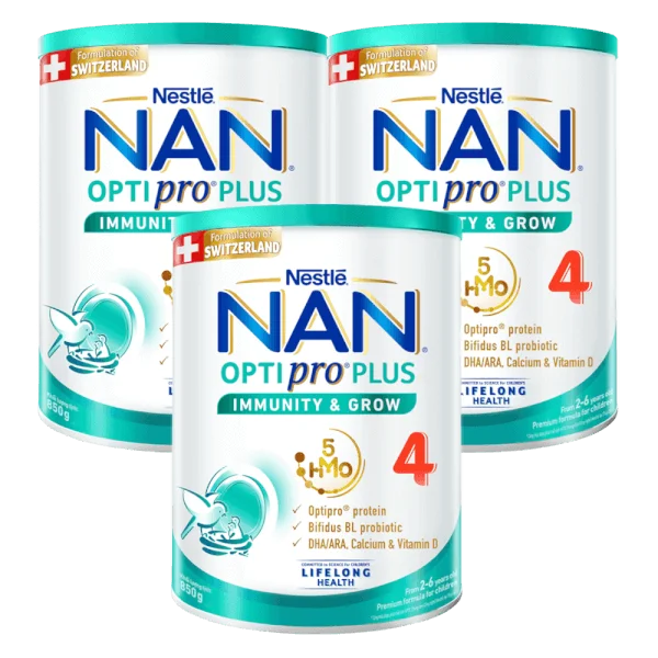 Combo 3 Sản phẩm dinh dưỡng công thức Nestlé NAN OPTIPRO PLUS 4 850g