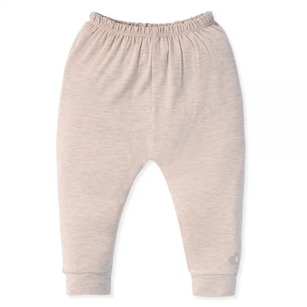 Bộ tính năng dài, vải sợi sồi BST Gấu nâu Animo BMC123113 (3-24M,Nâu nhạt)