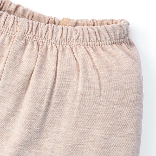 Bộ tính năng dài, vải sợi sồi BST Gấu nâu Animo BMC123113 (3-24M,Nâu nhạt)