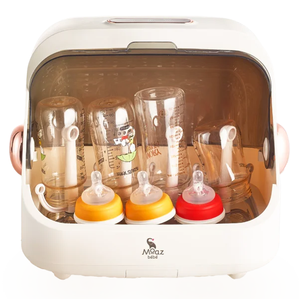 Máy úp bình sữa, tiệt trùng sấy khô tia UVC Moaz BéBé MB-044