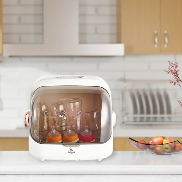 Máy úp bình sữa, tiệt trùng sấy khô tia UVC Moaz BéBé MB-044