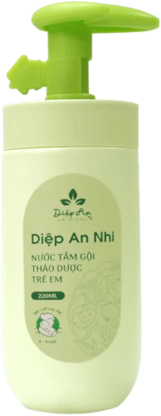 Nước tắm thảo dược Diệp An Nhi 220ml