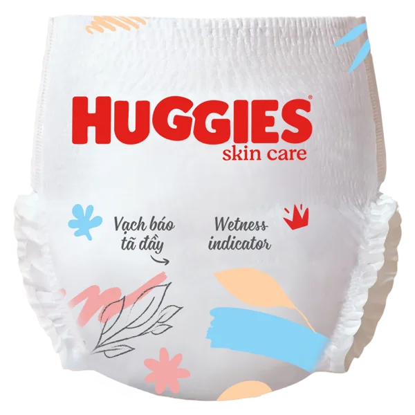 Tã quần Huggies Skincare (L, 9-14kg, 38 miếng)