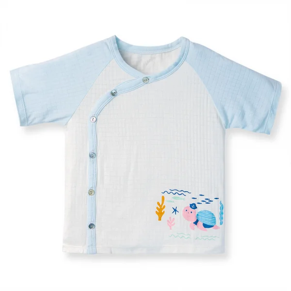 Bộ tính năng ngắn chống muỗi, HT San Hô Animo VĐ523003 (0-24M,Xanh Ngọc)