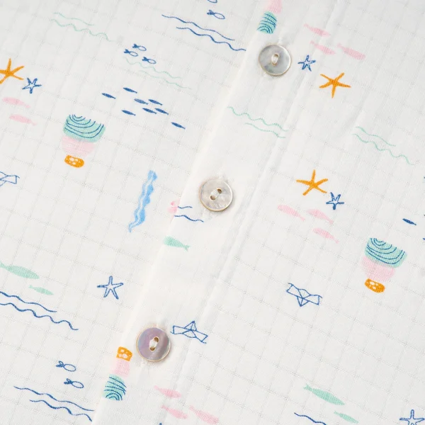 Bộ tính năng ngắn chống muỗi, HT San Hô Animo VĐ523002 (0-24M,Xanh Ngọc)