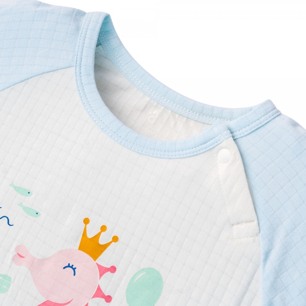 Bộ tính năng ngắn chống muỗi, HT San Hô Animo VĐ523001 (3-24M,Xanh Ngọc)