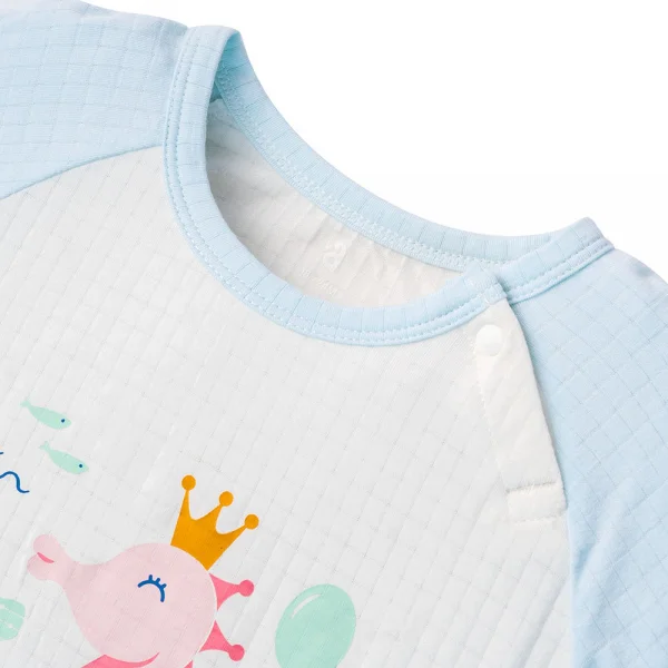 Bộ tính năng ngắn chống muỗi, HT San Hô Animo VĐ523001 (3-24M,Xanh Ngọc)