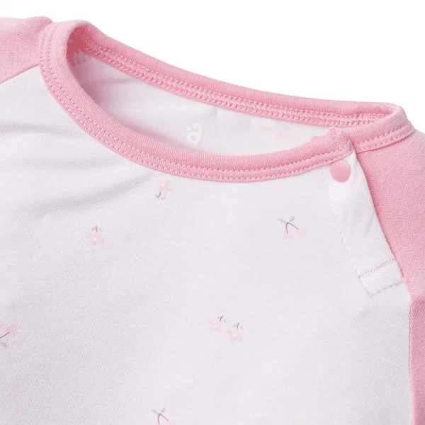 Bộ tính năng dài vải modal Animo VĐ522024 (12-24M,Hồng)