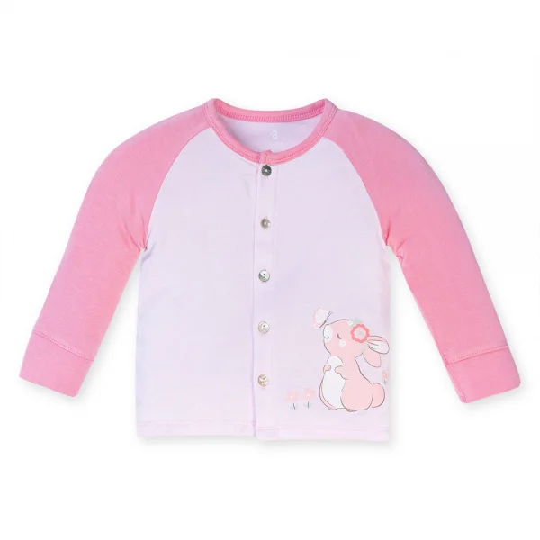 Bộ tính năng dài vải modal Animo VĐ522024 (0-12M,Hồng)