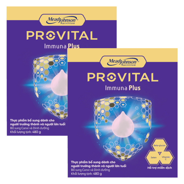 Combo 2 Thực phẩm bổ sung Provital Immuna Plus 480G