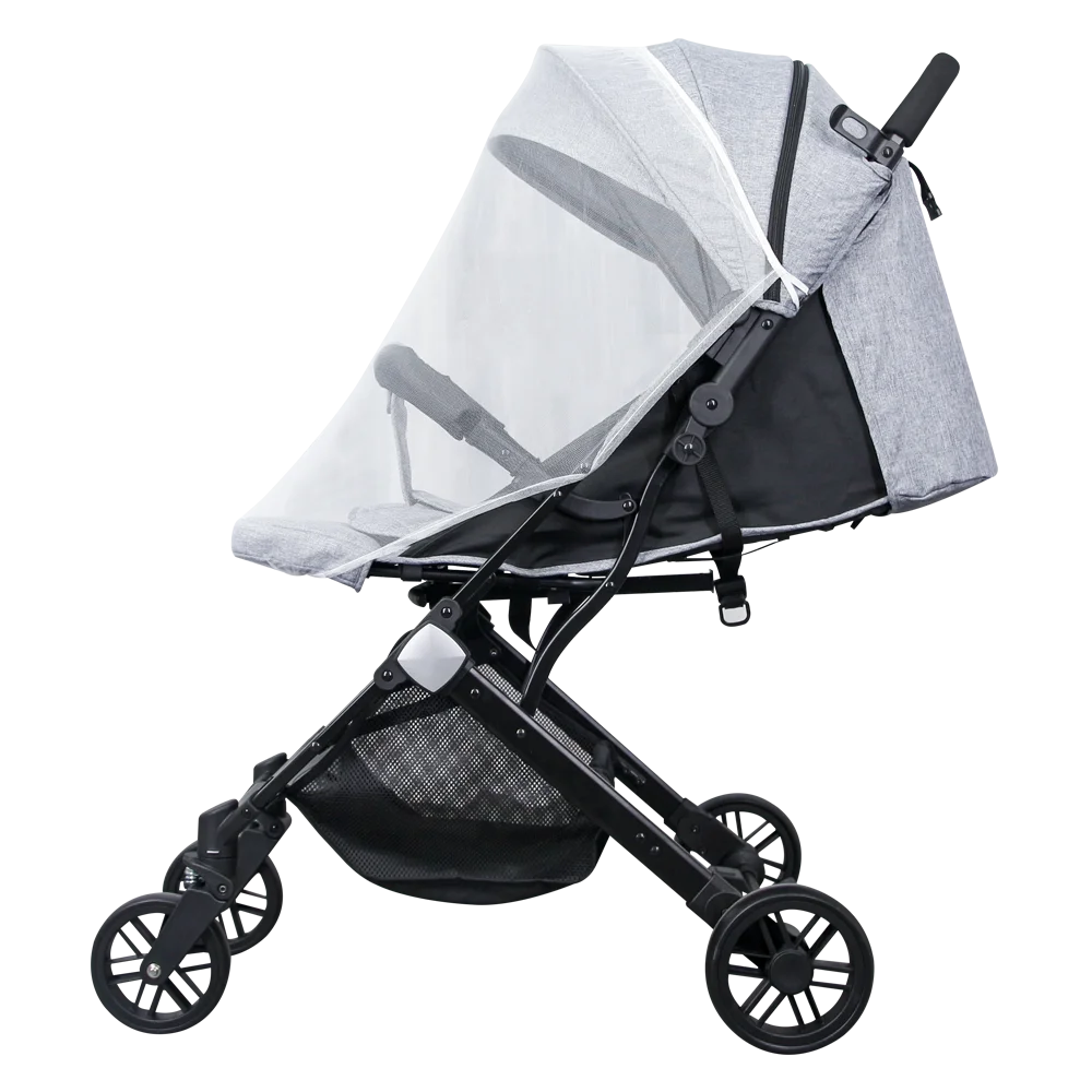 Xe đẩy du lịch gấp gọn tích hợp tay kéo Mastela HN-275 (màu ghi)