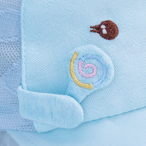 Nón lưỡi trai khăn voan bé trai Animo A2303_MN008 (46cm, Xanh)