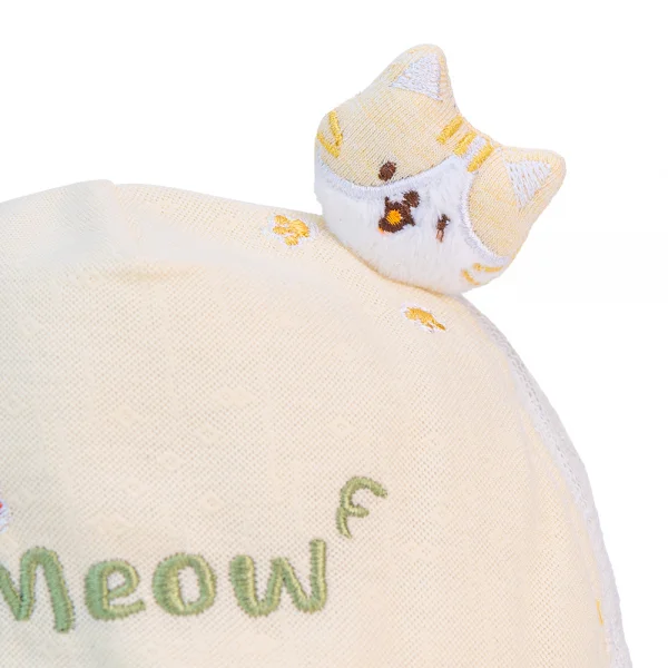 Nón lưỡi trai khăn voan bé trai Animo A2303_MN006 (48cm, Vàng)