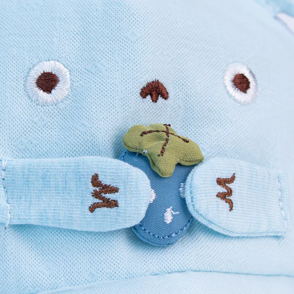 Nón lưỡi trai khăn voan bé trai Animo A2303_MN005 (48cm, Xanh)