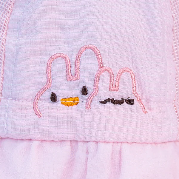 Nón vành tròn khăn voan bé gái Animo A2303_MN003 (46cm, Hồng)