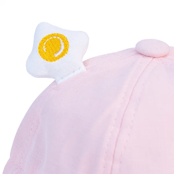 Nón vành tròn khăn voan bé gái Animo A2303_MN002 (48cm, Hồng)