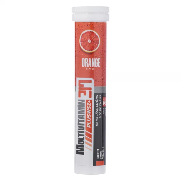 Viên sủi Multivitamin 3M Pluswsz+ (Hộp 20 viên)