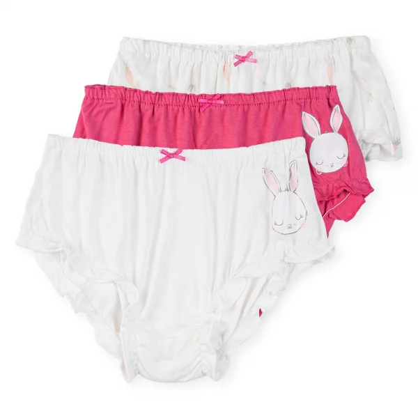 Bộ 3 quần lót bé gái tam giác Animo VĐ223003 (12M-4Y,Nhiều màu)