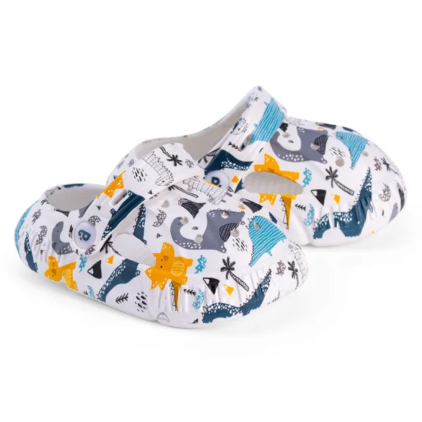 Dép sục bé trai Animo A2303_JK001 (19-25,Trắng)