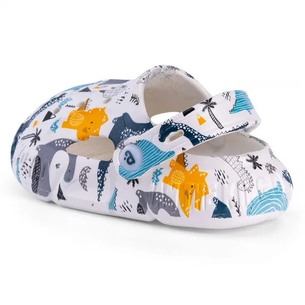 Dép sục bé trai Animo A2303_JK001 (19-25,Trắng)