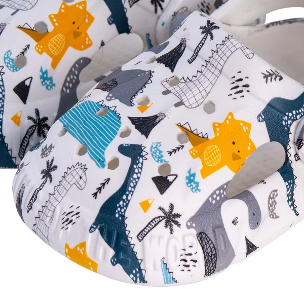 Dép sục bé trai Animo A2303_JK001 (19-25,Trắng)