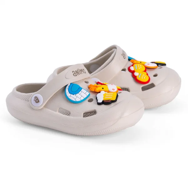 Dép sục bé trai Animo A2303_JK004 (17-23,Màu be)